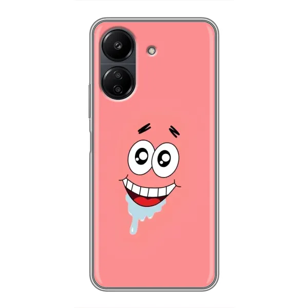 Чехол с рисунком «Мордочка Патрика» для Xiaomi Redmi 13C Чехол с рисунком «Мордочка Патрика» для Xiaomi Redmi 13C