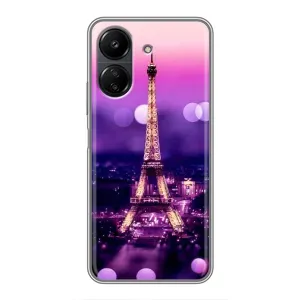 Чехол с Эйфелевой башней на Xiaomi Redmi 13C (Париж башня)