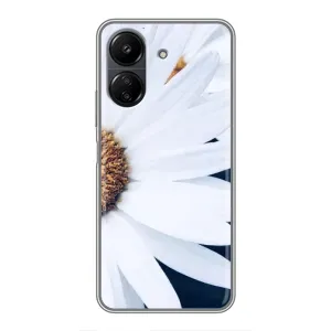Чехол с ромашками на Xiaomi Redmi 13C (Пол ромашки)