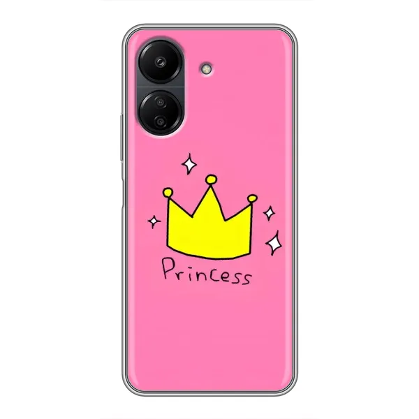Чехол с рисунком «Princess» для Xiaomi Redmi 13C Чехол с рисунком «Princess» для Xiaomi Redmi 13C