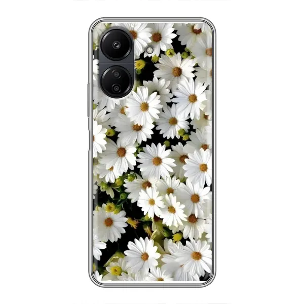 Чехол с рисунком «Рамка в ромашках» для Xiaomi Redmi 13C Чехол с рисунком «Рамка в ромашках» для Xiaomi Redmi 13C