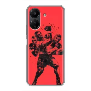 Чехлы с принтом Спортивная тематика для Xiaomi Redmi 13C (Тайсон Бокс)