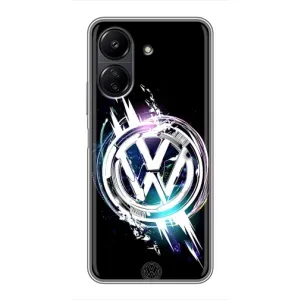 Чехол "Фольксваген" для Xiaomi Redmi 13C (Volkswagen на черном)