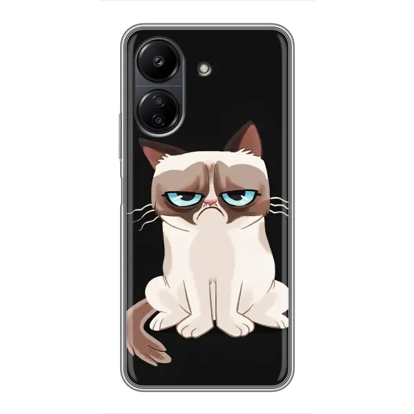 Чехол с рисунком «Взгляд кота» для Xiaomi Redmi 13C Чехол с рисунком «Взгляд кота» для Xiaomi Redmi 13C
