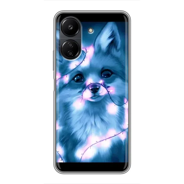 Чехол с рисунком «Яркая Лиса» для Xiaomi Redmi 13C Чехол с рисунком «Яркая Лиса» для Xiaomi Redmi 13C