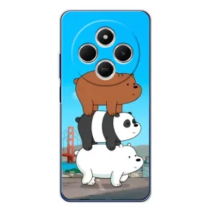 Чехлы с Пандами на Xiaomi Redmi 14C (Друзья)
