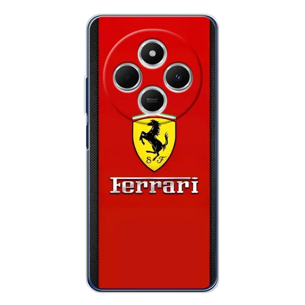 Чехол с рисунком «Ferrari Logo» для Xiaomi Redmi 14C Чехол с рисунком «Ferrari Logo» для Xiaomi Redmi 14C