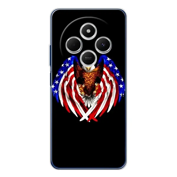 Чехол с рисунком «Крылья США» для Xiaomi Redmi 14C