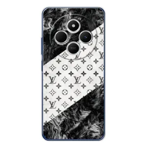 Чохол Стиль Louis Vuitton на Xiaomi Redmi 14C (LV на білому)