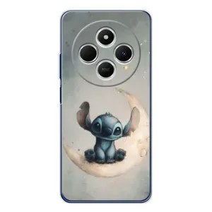 Чехол с рисунком Стич для Xiaomi Redmi 14C (Милый Стич)