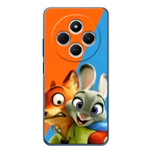 Чохли ЗООТРОПОЛІС для Xiaomi Redmi 14C (Нік і Хопс)