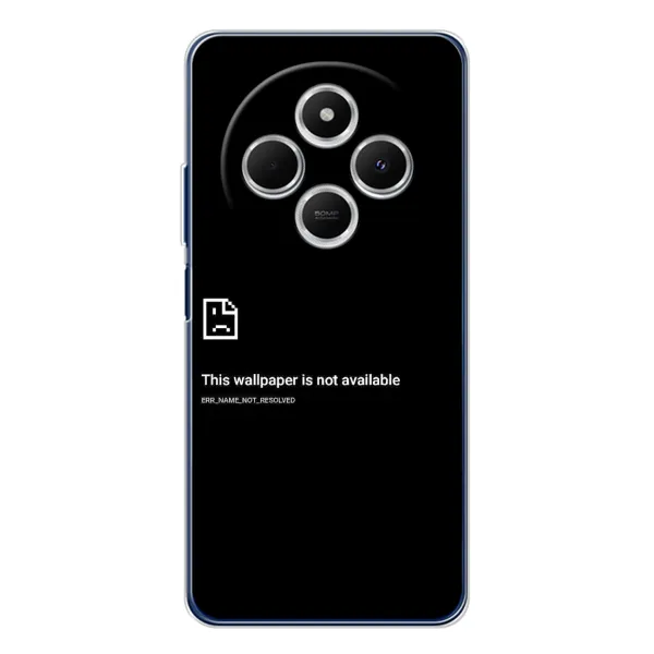 Чехол с рисунком «Ошибка» для Xiaomi Redmi 14C