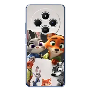 Силіконовий чохол з принтом Зоотрополіс для Xiaomi Redmi 14C