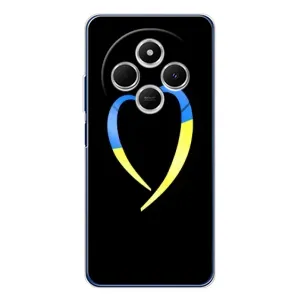 Силиконовый Чехол на Xiaomi Redmi 14C (Я-Украина) (Украинское сердце)