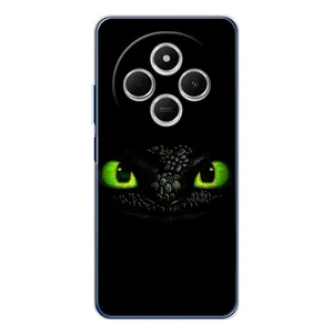 Чехол дракон Беззубик для Xiaomi Redmi 14R 5G (Глаза Беззубика)