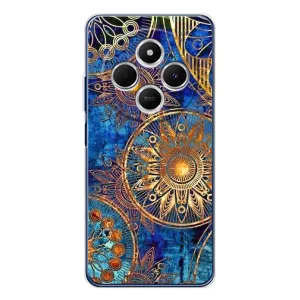 Чехлы со смыслом для Xiaomi Redmi 14R 5G (Золотые узоры)