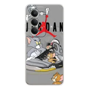 Силіконовый Чохол Nike Air Jordan на Модель телефона "Xiaomi Redmi 15 5G" українськими буквами та цифрами можна написати як: **Сяомі Редмі 15 5G**. (Air Jordan)