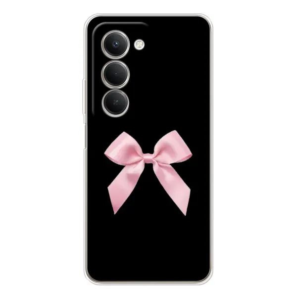 Чехол с рисунком «Бант на черном» для Xiaomi Redmi 15 5G Чехол с рисунком «Бант на черном» для Xiaomi Redmi 15 5G