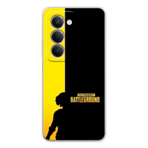 Чехол (TPU) с картинкой "Лого Пабг" на Сяоми Редми 15 5Г (Battlegrounds)