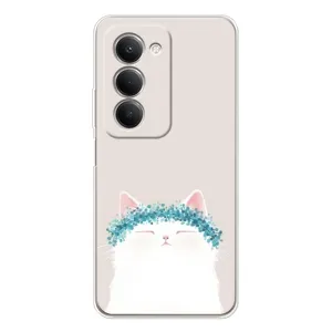 Чехол на тематику: Коты для Xiaomi Redmi 15 5G (Белый котик)