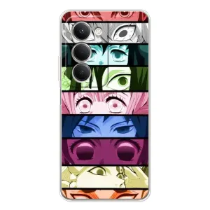 Силіконові чохлі з очіма Anime для Модель телефона "Xiaomi Redmi 15 5G" українськими буквами та цифрами можна написати як: **Сяомі Редмі 15 5G**. (Очі Хашира)