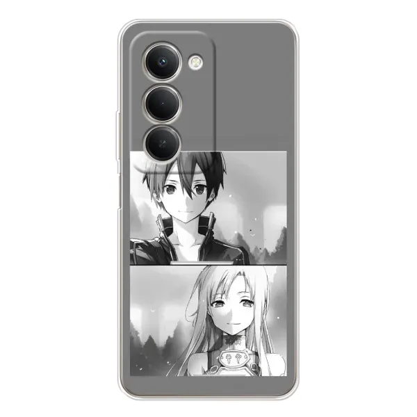 Чехол с рисунком «Кирито-Асуна» для Xiaomi Redmi 15 5G Чехол с рисунком «Кирито-Асуна» для Xiaomi Redmi 15 5G