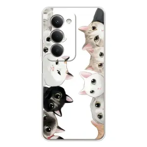 Силиконовый чехол с котиком для Xiaomi Redmi 15 5G (Коты)