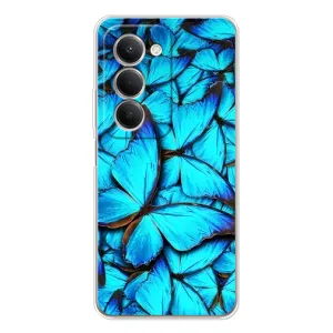Силиконовый бампер с картинкой животных для Xiaomi Redmi 15 5G (Крылья бабочек)