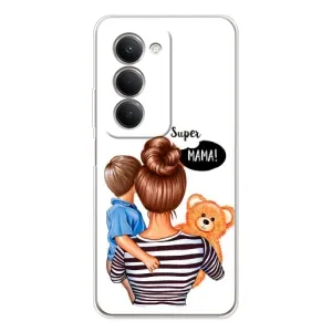 Чехлы для МАМЫ на Xiaomi Redmi 15 5G (Мама и сын)