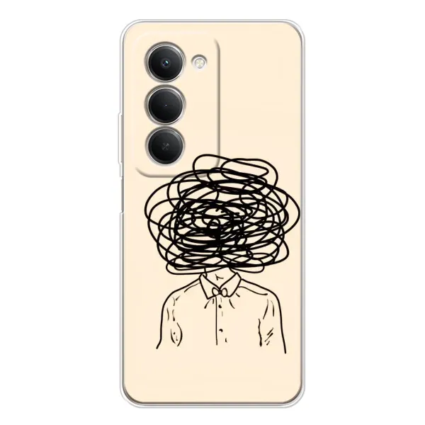Чехол с рисунком «Мысли» для Xiaomi Redmi 15 5G