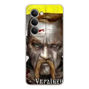 Чехол с картинкой (Патриотический КОЗАК) на Xiaomi Redmi 15 5G (Одноглазый Козак)
