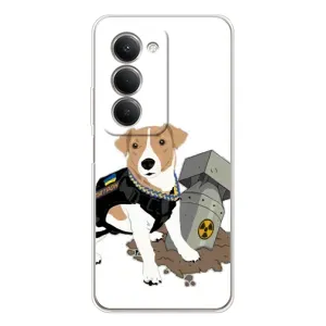 Чехол с принтом Собаки Патрон для Xiaomi Redmi 15 5G (Пёс Патрон с ракетой)