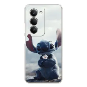 Чехол с рисунком Стич для Xiaomi Redmi 15 5G (Стич с цветочком)