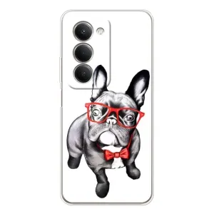 Бампер для Xiaomi Redmi 15 5G с картинкой "Песики" (В очках)