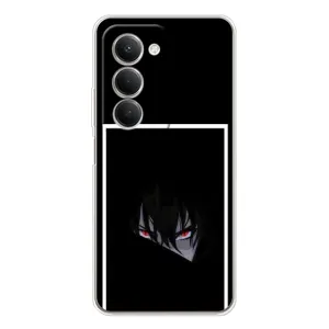 Силіконові чохлі з очіма Anime для Модель телефона "Xiaomi Redmi 15 5G" українськими буквами та цифрами можна написати як: **Сяомі Редмі 15 5G**. (Погляд Саске)