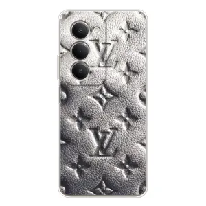 Текстурный Чехол Louis Vuitton для Редми 15 (Бежевый ЛВ)