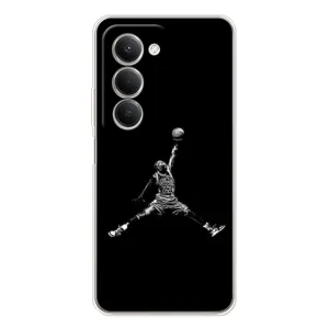 Силиконовый Чехол Nike Air Jordan на Редми 15 (Джордан)