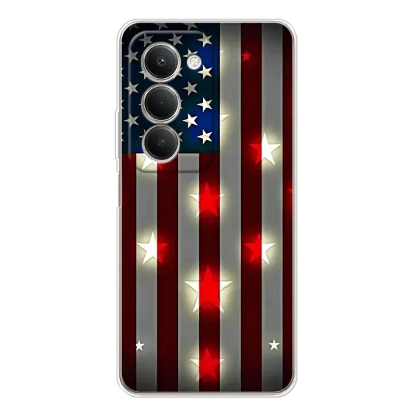 Чохол з малюнком «Прапор США 2» для Xiaomi Redmi 15 Чохол з малюнком «Прапор США 2» для Xiaomi Redmi 15