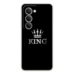 Чехол (Корона на чёрном фоне) для Редми 15 (KING)