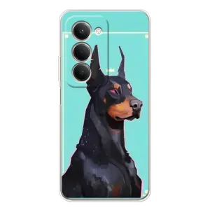 Чехол ДОБЕРМАН для Xiaomi Redmi 15 (Король доберман)