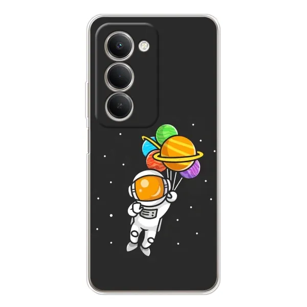 Чехол с рисунком «Космонавт с шариками» для Xiaomi Redmi 15 Чехол с рисунком «Космонавт с шариками» для Xiaomi Redmi 15