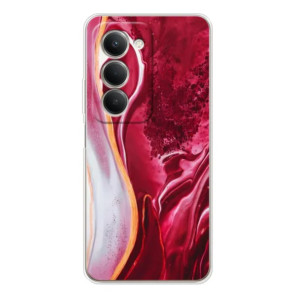 Чохол з малюнком «Червоний мрамор» для Xiaomi Redmi 15 Чохол з малюнком «Червоний мрамор» для Xiaomi Redmi 15