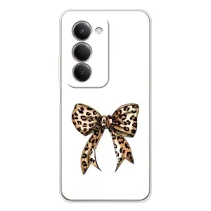 Чохол банти для Xiaomi Redmi 15 (Леопардовий бант)