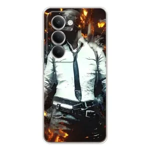 Чохол з картинкою "Герой Pubg" на Xiaomi Redmi 15 (Man Пубг)