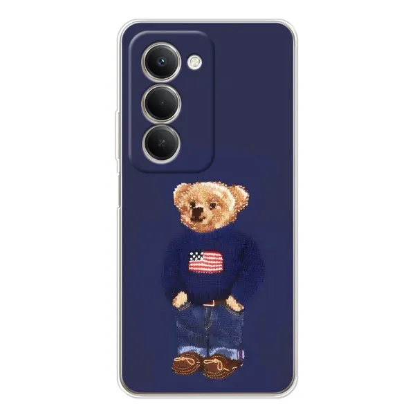 Чехол с рисунком «Мишка USA» для Xiaomi Redmi 15