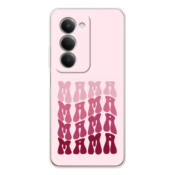 Чехол с рисунком «Надпись мама» для Xiaomi Redmi 15 Чехол с рисунком «Надпись мама» для Xiaomi Redmi 15