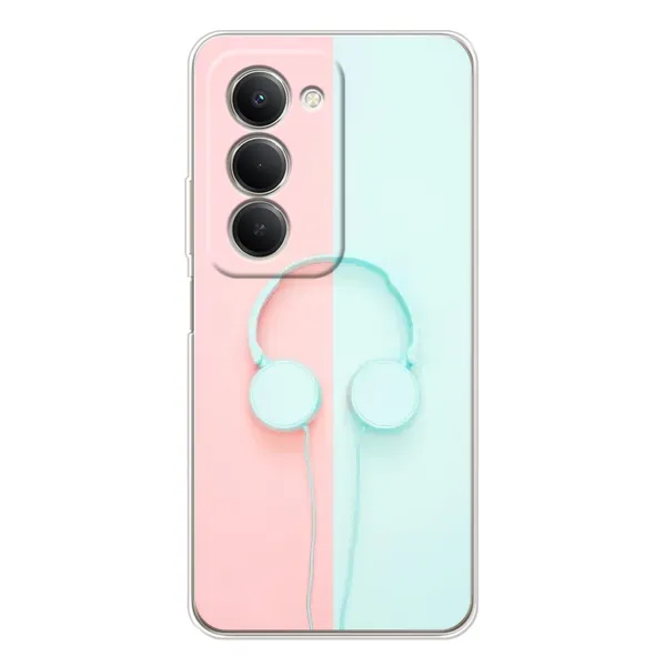 Чехол с рисунком «Наушники» для Xiaomi Redmi 15 Чехол с рисунком «Наушники» для Xiaomi Redmi 15