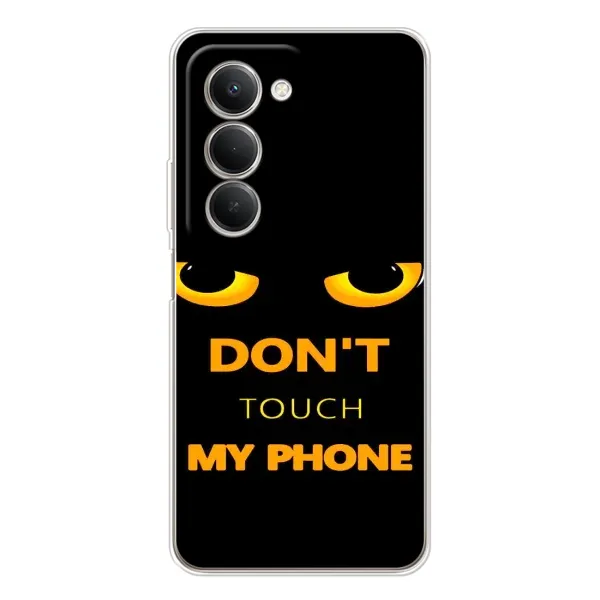 Чехол с рисунком «Не трогай мой телефон» для Xiaomi Redmi 15 Чехол с рисунком «Не трогай мой телефон» для Xiaomi Redmi 15