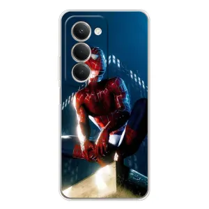 Чехол Супергерой Человека Паука на Xiaomi Redmi 15 (Паук на доме)