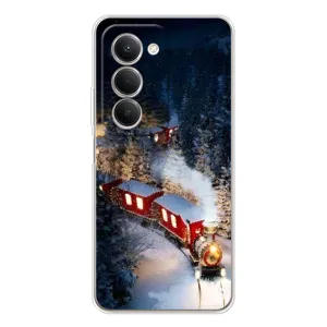 Силіконовий бампер на різдво для Xiaomi Redmi 15 (Потяг)